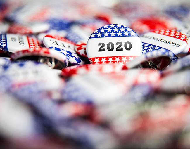 2020 election pins