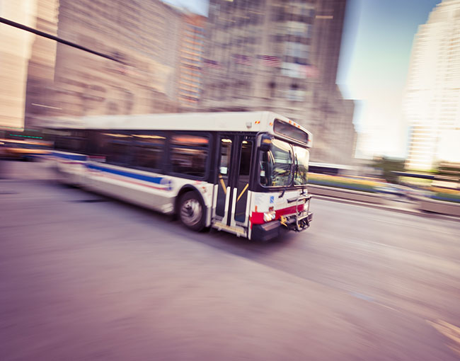 Chicago Transit bus